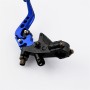 Universal 7 / 8 inch 22mm Modified Motorcycle Adjustable Brake Clutch Handbrake (Blue)