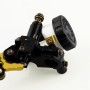 Universal 7 / 8 inch 22mm Modified Motorcycle Adjustable Brake Clutch Handbrake (Yellow)