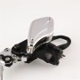 Leaf Shape Modified Motorcycle Hand Brake Clutch Hydraulic Brake Lever (Silver)