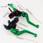 Universal Modified Motorcycle Off-road Vehicle Hand Brake Clutch Hydraulic Brake Lever (Green)