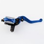 Universal Modified Motorcycle Off-road Vehicle Hand Brake Clutch Hydraulic Brake Lever (Blue)