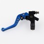 Universal Modified Motorcycle Off-road Vehicle Hand Brake Clutch Hydraulic Brake Lever (Blue)