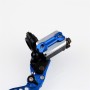 Universal Modified Motorcycle Off-road Vehicle Hand Brake Clutch Hydraulic Brake Lever (Blue)