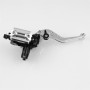 Universal Modified Motorcycle Off-road Vehicle Hand Brake Clutch Hydraulic Brake Lever (Silver)