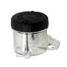 2 PCS Motorcycle Modified Parts Front Brake Oil Liquid Cup Direct Brake Pump Universal Oil Pot(Transparent)
