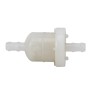 10 PCS Motorcycle White Cylinder Shape Gas Inline Fuel Filter for CG125