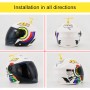 Motorcycle Helmet Take-copter Decoration Motorbike Helmet Suction Cups Rotate Horns Decoration(Pink)