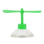 Motorcycle Helmet Take-copter Decoration Motorbike Helmet Suction Cups Rotate Horns Decoration(Green)