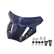 For Yamaha MT09 FZ09 21-22 Motorcycle Airflow Deflector Windshield(Dark Blue)