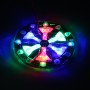 36 LEDs SMD 2835 Motorcycle Modified RGB Light Windmill Flash Atmosphere Lamp, Diameter: 8cm, DC 12V