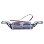 10 LEDs SMD 2835 Angel Wing Colorful Light Motorcycle Modified Decorative Light Styling Flash Atmosphere Lamp, DC 12V