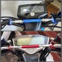 Мотоциклетный алюминиевый сплав Регулируемые усилительные стержень баразовый мотоцикл мотоцикл (синий)