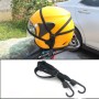 Мотоцикл Эластичная фиксальная веревка шлема с 2 крючками, длина: 60 ​​см.