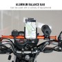 CS-859A5 Мотоцикл Электромобиль Электромобиль Алюминиевый сплав Расширенный баланс Фары мобильный телефон Мобильный телефон (Orange)