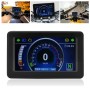 SpeedPark Universal Motorcycle LCD-дисплея Cluster Cluster Speedometer Multifunction Instrain для 1/2/4 цилиндра