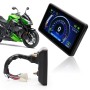 SpeedPark Universal Motorcycle LCD-дисплея Cluster Cluster Speedometer Multifunction Instrain для 1/2/4 цилиндра