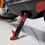 Модифицированный мотоцикл -алюминиевый сплав. Регулируемый держатель педали (красный) (красный)