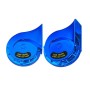 2 PCS / Set 12V Motorcycle Electric Car Modified Mono Horn(Blue)