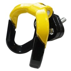 2 ПК педали электромобиль Мотоцикл модифицированный шлем универсальный двойной крючок (желтый)
