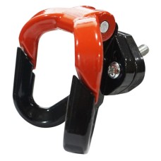 2 ПК педали электромобиль Мотоцикл модифицированный шлем универсальный двойной крючок (оранжевый)