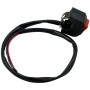 10 PCS Modified Motorcycle Off-Road Accessories Handlebars 1 In 2 Out Headlights Spotlights Far Near Light Switches