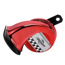 2 PCS BSDDP RH-D0403 12V Motorcycle Electric Car Speaker Tweeter Waterproof Modified Snail Speaker(Red)