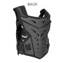 SUV Motorcycle Armor Vest Motorcycle Anti-impact Riding Chest Armor Off-Road Racing Protective Vest(Black)