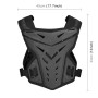 SUV Motorcycle Armor Vest Motorcycle Anti-impact Riding Chest Armor Off-Road Racing Protective Vest(Black)