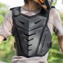 SUV Motorcycle Armor Vest Motorcycle Anti-impact Riding Chest Armor Off-Road Racing Protective Vest(Black)