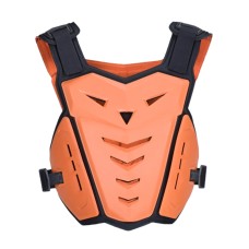 SUV Motorcycle Armor Vest Motorcycle Anti-impact Riding Chest Armor Off-Road Racing Protective Vest(Orange)