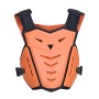 SUV Motorcycle Armor Vest Motorcycle Anti-impact Riding Chest Armor Off-Road Racing Protective Vest(Orange)