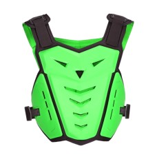 SUV Motorcycle Armor Vest Motorcycle Anti-impact Riding Chest Armor Off-Road Racing Protective Vest(Green)