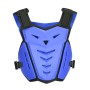 SUV Motorcycle Armor Vest Motorcycle Anti-impact Riding Chest Armor Off-Road Racing Protective Vest(Blue)