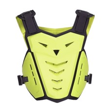 SUV Motorcycle Armor Vest Motorcycle Anti-impact Riding Chest Armor Off-Road Racing Protective Vest(Lemon Yellow)