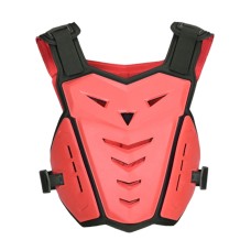 Внедорожник мотоцикл броней жилет мотоцикл с противодействием ездой на грудной клетки броня в бездорожье защитный жилет (красный)