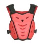 SUV Motorcycle Armor Vest Motorcycle Anti-impact Riding Chest Armor Off-Road Racing Protective Vest(Red)