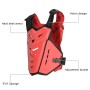 SUV Motorcycle Armor Vest Motorcycle Anti-impact Riding Chest Armor Off-Road Racing Protective Vest(Red)