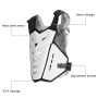 SUV Motorcycle Armor Vest Motorcycle Anti-impact Riding Chest Armor Off-Road Racing Protective Vest(White)