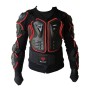 SULAITE BA-03 SUV Motorbike Bicycle Outdoor Sports Armor Protective Jacket, Size: XL(Red)