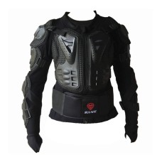 SULAITE BA-03 SUV Motorbike Bicycle Outdoor Sports Armor Protective Jacket, Size: XXXL(Black)