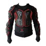 SULAITE BA-03 SUV Motorbike Bicycle Outdoor Sports Armor Protective Jacket, Size: L(Red)