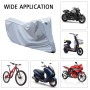 WUPP CS-1410B1 Motorcycle Thickened Oxford Cloth All-inclusive Waterproof Sun-proof Protective Cover, Size:S(Silver)