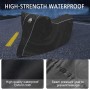 WUPP CS-1410A2 Motorcycle Thickened Oxford Cloth All-inclusive Waterproof Sun-proof Protective Cover, Size:M(Black)