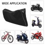 WUPP CS-1410A2 Motorcycle Thickened Oxford Cloth All-inclusive Waterproof Sun-proof Protective Cover, Size:M(Black)