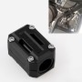 MB-OT292-BK Motorcycle Modified Engine Plastic Shockproof Protection Block for All Motorcycles of 22mm & 25mm & 28mm Diameter