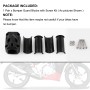 MB-OT292-BK Motorcycle Modified Engine Plastic Shockproof Protection Block for All Motorcycles of 22mm & 25mm & 28mm Diameter