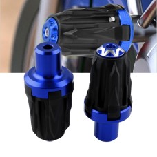MB-FS004 Motorcycle Modified Body Anti-fall Bar for 10mm Screw Hole Cars, One Pair(Black Blue)