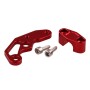 MB-EA073 Motorcycle Modification Accessories Universal Aluminum Alloy Hose Clamp (Red)