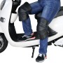 1 пара кожа шерстяной мотоциклетной скинки с ветропроницаемыми нагревающими коленами.