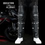 CS-864A1 Motorcycle Cold Protection Velvet Warm Knee Pads Protector Cover(Black)